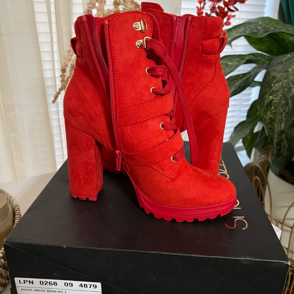 Red Booties - Picture 3 of 3
